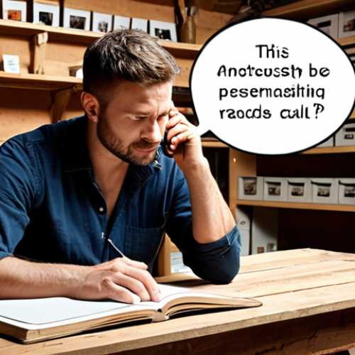 **Prompt 1: The Insightful Conversation**
    *Description:* A thoughtful Polish business owner (e.g., a craftsman from Mazowsze or a jewelry designer from Kraków) sits at a rustic wooden desk, intently listening to a phone call or reading a handwritten note from a customer. Around them, subtle visual cues like a notebook filled with specific customer quotes, a sketch of a unique product design, or a small thought bubble illustrating a customer's emotion (e.g., "This will save me so much time!"). The atmosphere should be warm, intimate, and focused, emphasizing deep understanding and empathy over sheer quantity of information.