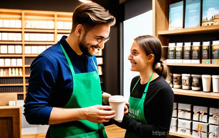 스몰 데이터 기반 비즈니스 성과 향상 전략 - **Modern Entrepreneur Analyzing Sales and Social Media in a Polish Café:**
    A focused young Polis...